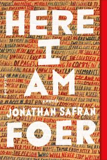 Here I Am - Jonathan Safran Foer - 06/10/2017 - 7:00pm