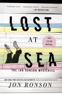 Lost at Sea - Jon Ronson - 10/18/2013 - 8:30pm