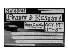 Madison Print & Resist -  - 10/19/2013 - 11:00am