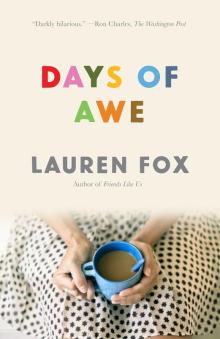 Days of Awe - Lauren Fox - 10/22/2016 - 1:30pm