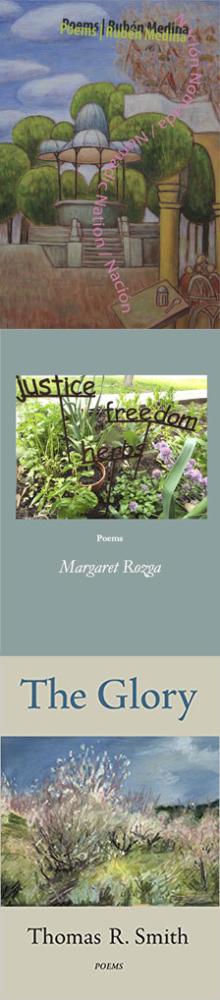 Poetry and Social Justice - Ruben Medina, Peggy Rogza, Thomas Smith, Sarah Busse, Wendy Vardaman - 10/25/2015 - 12:30pm