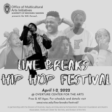 Line Breaks Festival Showcase - Danez Smith, First Wave Hip Hop Theater Ensemble - 04/01/2022 - 7:00pm