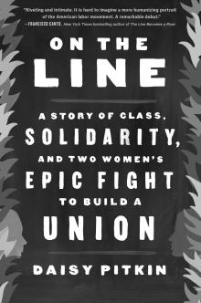 Hardcover copy of On the Line